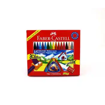 FABER 15 Lİ SİLİNEBİLİR WX CRAYON PASTEL 1122715