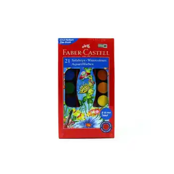 FABER 21 RENK BÜYÜK BOY SULU BOYA 52921250210