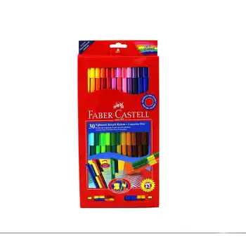 FABER 30 RENK EĞLENCELİ KEÇELİ KALEM 68113000