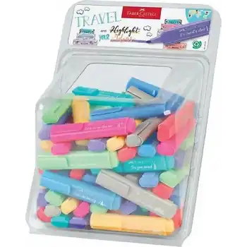 Faber Fosforlu Kalem K 46 Pastel Renkler 100 Lü 30254613