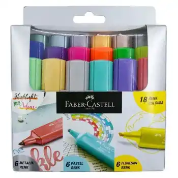 Faber Fosforlu Kalem Özel Set 18 Li 50300000030