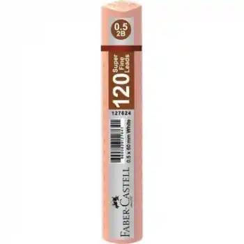 FABER GRIP MİN 0.5 PASTEL TURUNCU 60 MM 120 Lİ TÜP 127683