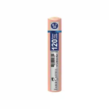 FABER GRIP MİN 0.7 PASTEL TURUNCU 60 MM 120 Lİ TÜP 127736