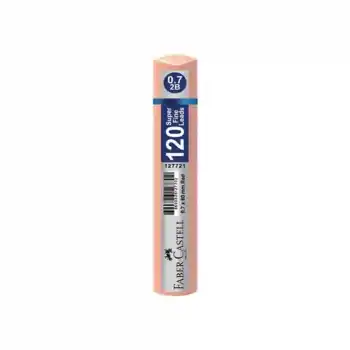 FABER GRIP MİN 0.7 PASTEL TURUNCU 60 MM 120 Lİ TÜP 127736