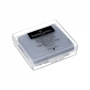 Faber Hamur Silgi Gri Plastik Kutuda (adet) 127220