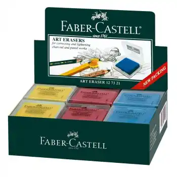 Faber Hamur Silgi Renkli Pls Tekli Kutulu 18 Li 127321