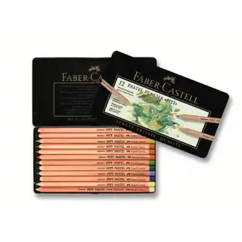 FABER PITT 12 RENK PASTEL BOYA 112112