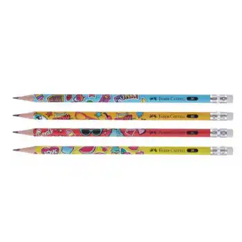 FABER POPART KURŞUN KALEM SİLGİLİ 2B 72 Lİ 5244000056000