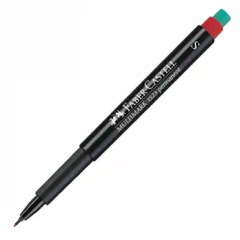 Faber (s) Kırmızı Permanent Kalem 152321