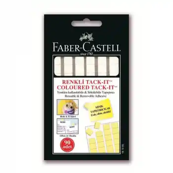 FABER TACK-IT SARI/MOR/ORANJ RENKLER 50 GR 90 LI 51301870930