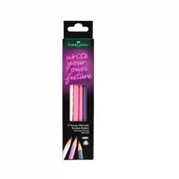FABER YOUNG HB MERCANLI ÜÇGEN KURŞUN KALEM 6 LI 52440000360