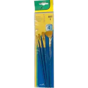 FANART DOVE FIRÇA SETİ 1 MAVİ SAP 4LÜ 7500.S1