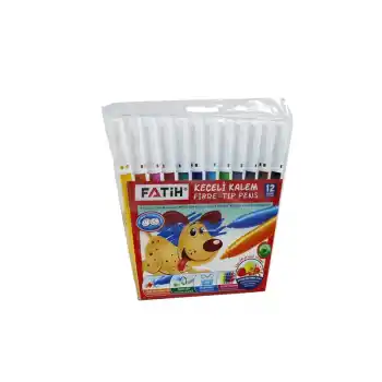 FATİH 12 RENK KEÇELİ KALEM TAKIM 34020