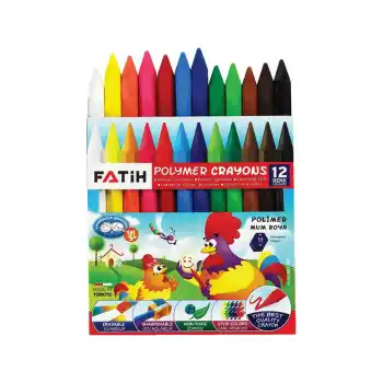 FATİH 12 RENK KISA CRAYON MUM BOYA 50110