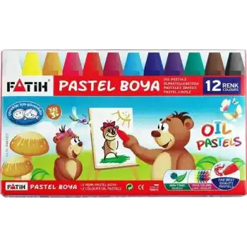 Fatih 12 Renk Pastel Boya 34012