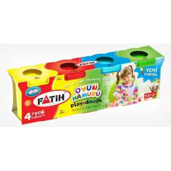 FATİH 4 RENK OYUN HAMURU 400 GR 50803