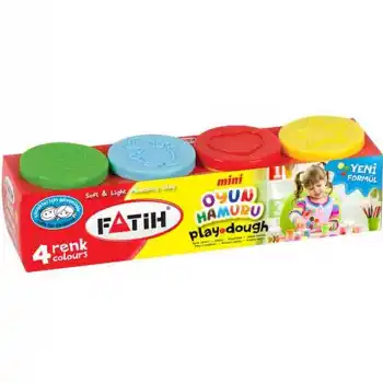 FATİH MİNİ OYUN HAMURU 4 LÜ SET 50074