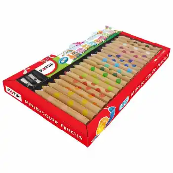 FATİH MİNİBOO 40 RENK YARIM BOY NATUREL KURU BOYA