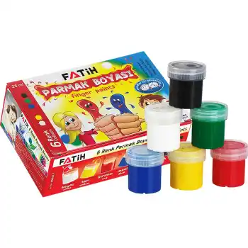 FATİH PARMAK BOYASI 6 RENK 50021