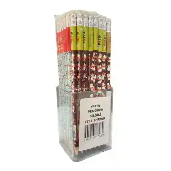 FATİH PENGUEN SİLGİLİ KURŞUN KALEM 72 Lİ 17825