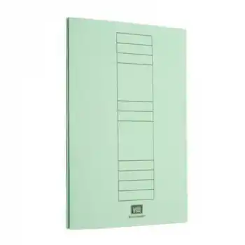 FUL KARTON TAM KAPAK YEŞİL TELLİ DOSYA 1.KALİTE