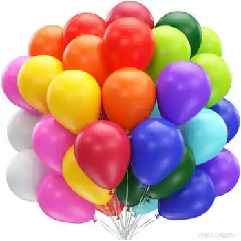 GEMAR 12 RENKLİ BALON 100 LÜ RAUND