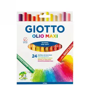 GIOTTO 293800 YAĞLI 24 RENK PASTEL BOYA