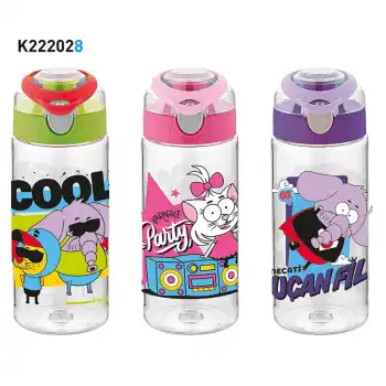 GIPTA 222028 KRAL ŞAKİR DESENLİ TRITAN MATARA 500CC