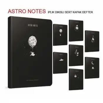 GIPTA ASTRO NOTES A6 80 YP ÇİZGİLİ SPR KARTON KAPAK DEFTER 6087 2011