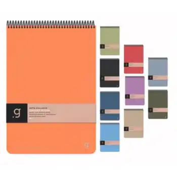 GIPTA CANVAS BLOCK 17X24 100 YP. SPİRALLİ SERT KAPAK KARELİ BLOKNOT 6999