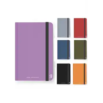 GIPTA CANVAS NOTES 9X14 96 YP ÇİZGİLİ DİKŞ.SERT KPK DEFTER 6975