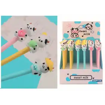 GIPTA CUTE COW SİLİNEBİLİR JEL KALEM K4265