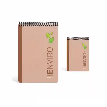 GIPTA ENVIRO 17X24  100 YP DÜZ SPİRALLİ BLOKNOT 5547