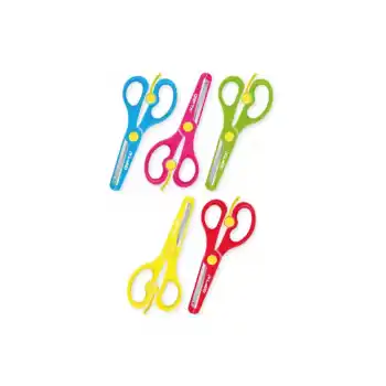 GIPTA K702 ÇOCUK MAKASI KÜT UÇ TÜM PLASTİK GÖVDE 5 RENK