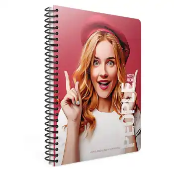 GIPTA PEOPLE SPİRALLİ 17X24 120 YP SERT KPK KARELİ DEFTER 6261