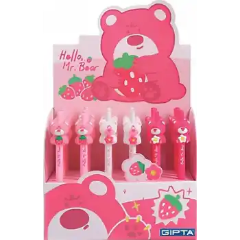 GIPTA PINK BEAR 07 VERSATİL KALEM K1995