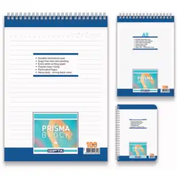 GIPTA PRISMA A5 100 YP. ÇİZGİLİ BLOKNOT KART.KAPAK 1379