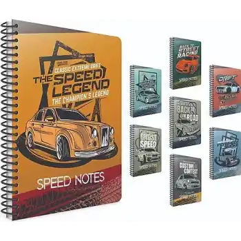 GIPTA SPEED A6 80 YP ÇİZGİLİ SPR KART.KPK DEFTER 5681