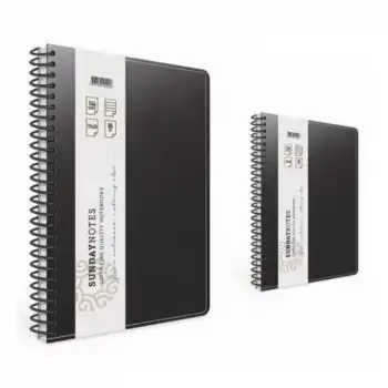 GIPTA SUNDAY 17X24 140 YP KARELİ SPR. DERİ KAPAK DEFTER 5043