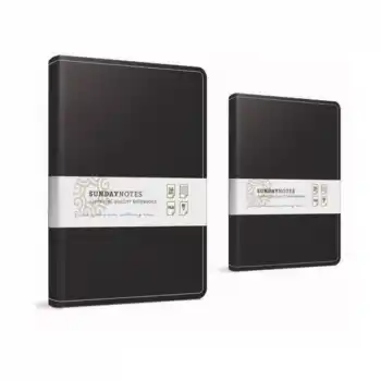 Gıpta Sunday 19x26 140 Yp. Kareli İplik Dik. Deri Kapak Defter 4928