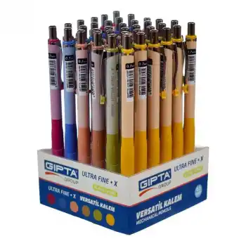 GIPTA ULTRA FINE-X 0.7 VERSATİL KALEM K1987 5001 36 LI STAND