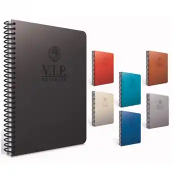 GIPTA VIP A4 140 YP. ÇİZGİLİ SPR. DERİ KAPAK DEFTER 1080