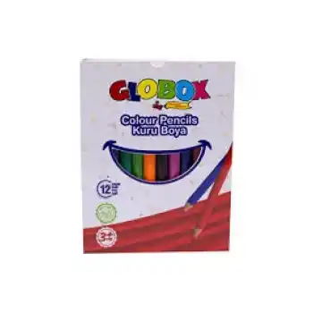 GLOBOX 12 RENK KISA KURU BOYA 3670