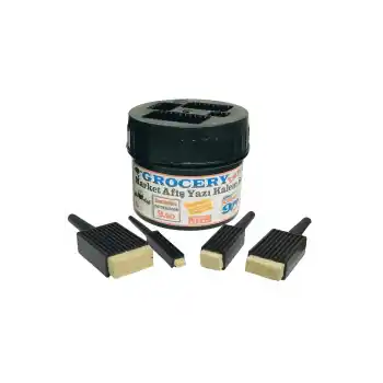 Grocery Market Yazı Kalem Seti 4 lü Afiş İndirim Yazı Kalem Seti