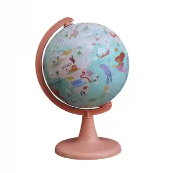 GÜRBÜZ 48156 MERMAİD JOURNEY 15 CM KÜRE+ PUZZLE 54 PARÇA