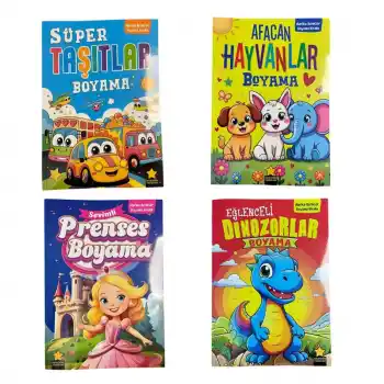 Harika Renkler Boyama Kitabı