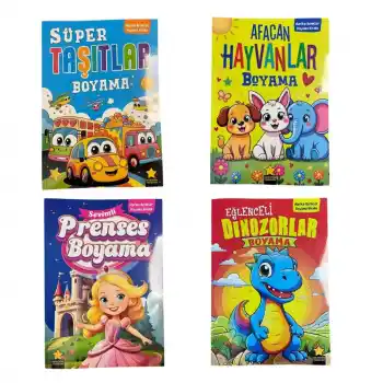 HARİKA RENKLER BOYAMA KİTABI