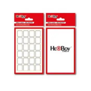 HERBOY 12X18 MM OFİS ETİKETİ 1218.004