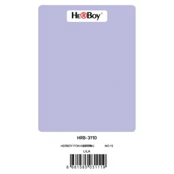 Herboy Fon Kartonu 50x70 Lila No:15 160 Gr 100 Lü Hrb-3110