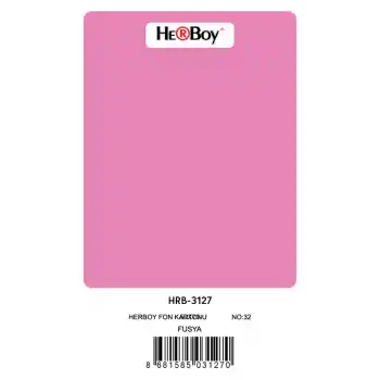 HERBOY FON KARTONU 50X70 FUŞYA NO:32 160 GR 100 LÜ HRB-3127